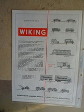 WIKING Bildpreisliste /  Katalog , 1983 /84,