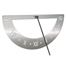 Sonnenuhr Edelstahl für die