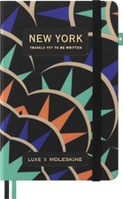 Moleskine Luxe New York City Notebook, Notebook with Travel Contents, Hard Cover