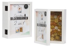 2 in 1 Bilderrahmen Spardose