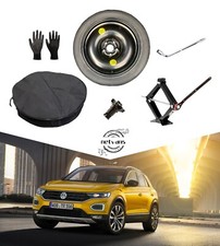 Notrad Ersatzrad 17" für VW T-ROC mit Kit + Befestigungsschraube und Handschuhe