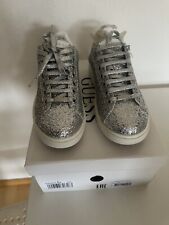 Guess Leder Glitter Sneakers