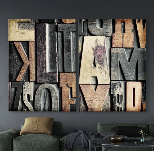 Blacky abstrakt leinwand bild - abstrakt,