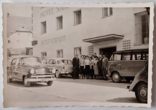 Altes foto opel vw - u.a., &