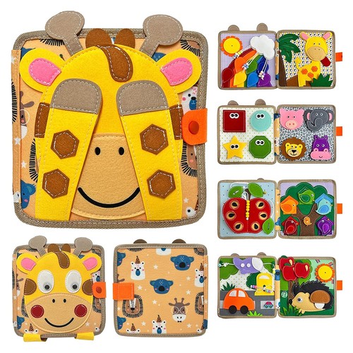 Montessori baby quiet book - baby,