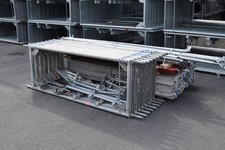 Layher Blizzard Stahlgerüst mit Stahlbelag 77 m²