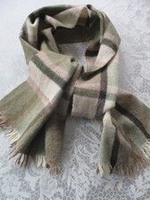 Schal Damen Wollschal grau/beige