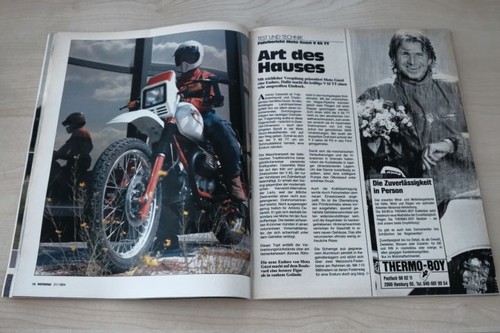 Motorrad 1984 moto guzzi v - motorrad, 21/1984