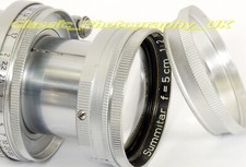 LEICA SNHOO Adapter KOPIE gebraucht passend für E39 39mm Filter auf SUMMITAR E36 Objektive