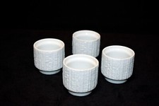 Thomas arcta weiss - Borke  4x Eierbecher