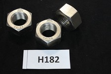 5x Sechskantmutter Mutter M30 V4A A4 Schraubenmutter H182