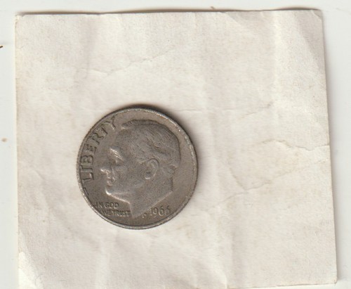 Münze usa one dime 1966 - münze,
