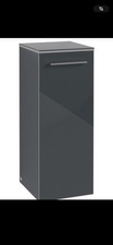 Villeroy & Boch Avento Badschrank grau Hochglanz wie neu