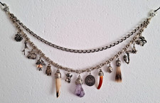 Charivari Hosenkette Oktoberfest Wiesn Festschmuck mit echtem Bergkristall