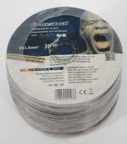 Oehlbach speaker wire stereo - wire,