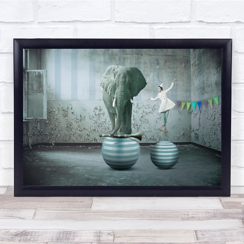 Elefant zirkus clown - clown, kostüm