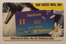 Telefonkarte Telefonwertkarte