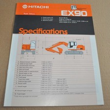 Hitachi EX90 Excavator