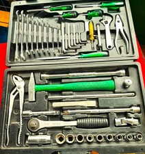 HEYCO Werkzeugkoffer/Werkzeug Set KFZ, 42-orig.Teile, v. AvD geprüft, 80er Jahre