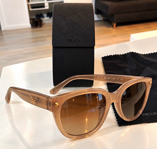 Prada damen sonnenbrille oval - prada,