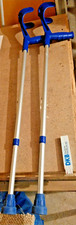 1 Paar Krücken, Gehstütze, Gehhilfe, verstellbar 90-116