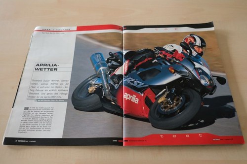 Motorrad 2002 aprilia rsv - 05/2002,