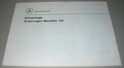 Beilage mercedes 124 - beilage,