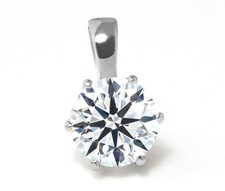 Diamant Solitär Anhänger aus