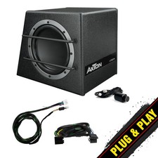 AXTON ATB20A Subwoofer Set passend für VW Golf 2/3/4 - 1983-2005