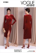 Schnittmuster Designerkleid