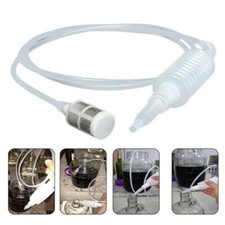 Heberfiltersatz Weinheber Abfüllen Wein Filtern Weinfilter Kunststoff Weiß 2M