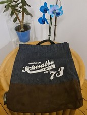 Original Schwalbe Tires ca. 34 x 43 cm Jeans Beutel mit Griff Upcycling Kandidat