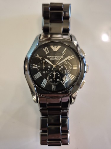 Armani chronograph uhr keramik - armani,