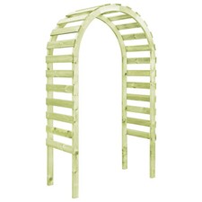 Gartenpergola mit Bank