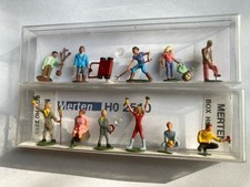MERTEN BOX Konvolut -Vintage-Modellbaufiguren HO, (Gärtner) GUTER ZUSTAND