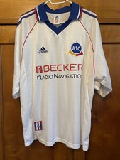 Karlsruher SC Trikot, Burkhard Reich 3 Signiert, 1998/99 Official Replica #251
