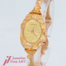 LAPPONIA Pola Negri - Armbanduhr - 14K/585 Gelbgold - Quarzwerk
