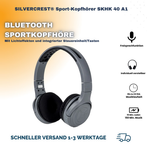 Silvercrest sport kopfhörer - silvercrest, sport-kopfhörer
