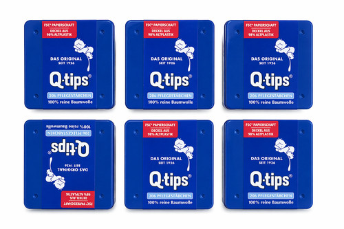 Tips 6x206 wattestäbchen - q-tips,