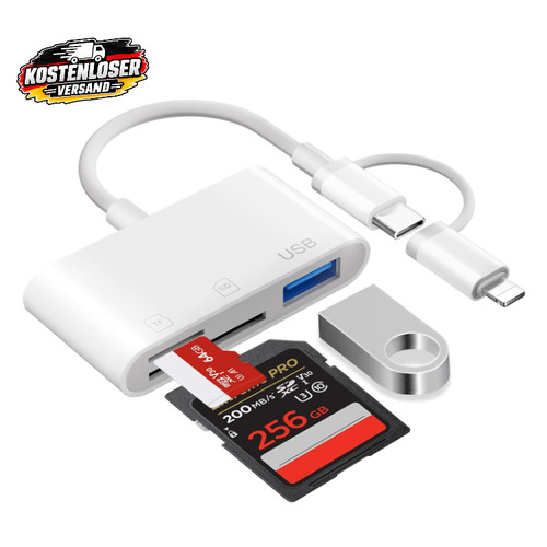 Kartenleser usb lightning - kartenleser,