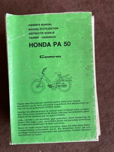 Fahrer handbuch honda - handbuch,