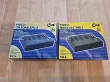 Videoumschaltpult H+H SVC6, SCART-Verteiler, Cinch-Ausgang (2 Stück)