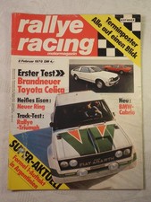 alte Zeitschrift Rally Racing