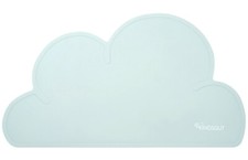 Platzdeckchen Kleinkind abwischbar Tischset Essensunterlage Wolke grau rosa Baby