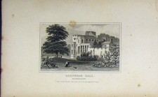 Original alter antiker Druck