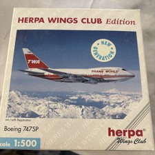 Herpa wings club 512312 - wings, boeing