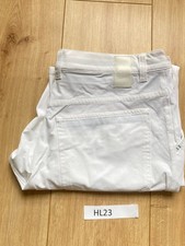 ALBERTO Golf Hose 3XDRY NP:159,95 weiß Gr:27 Bund:47-50 Länge:102