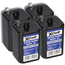 4x XCell 4R25 6V-Block