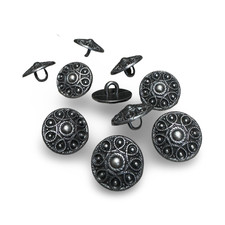 10 Stück alteisen-farbene