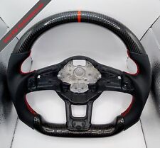 Neues Carbon Leder Lenkrad Für VW Golf 7 7,5 Passat Polo AW T-Roc GTI DSG 